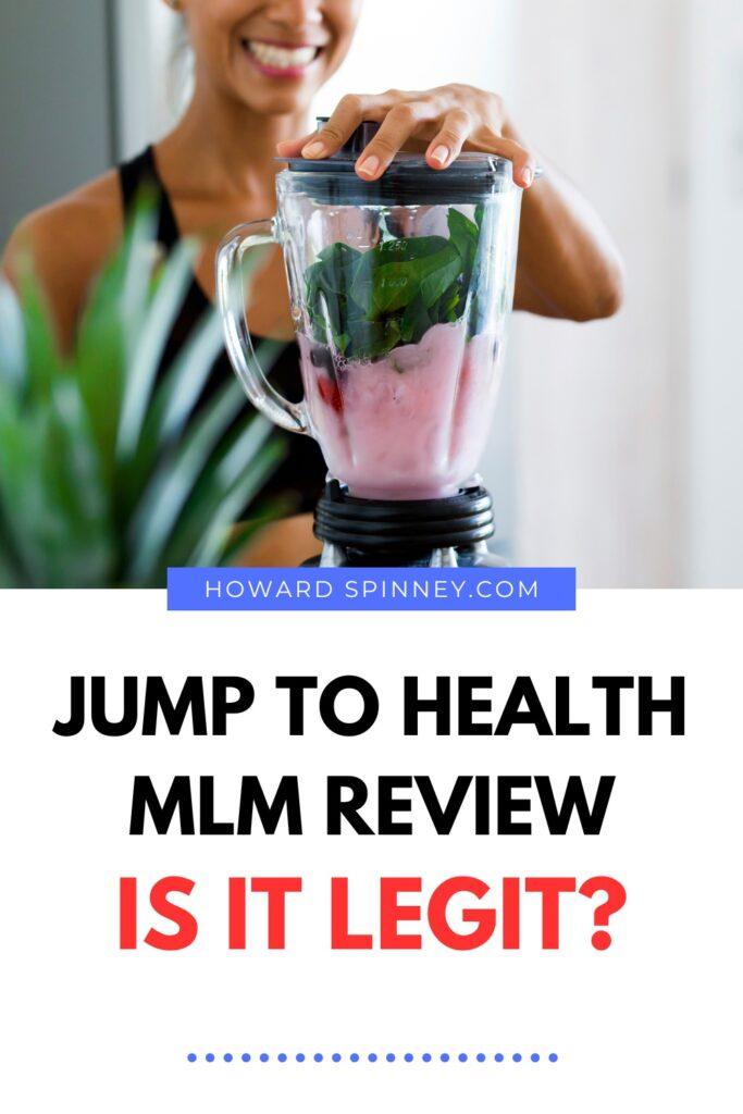 Jump to Health MLM Review - Pinterest