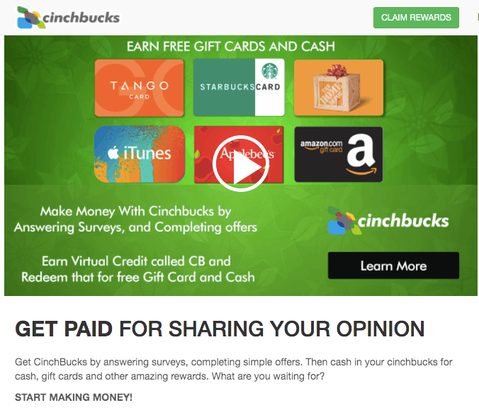 What Is Cinchbucks - A Cinch Making Big Money Here?