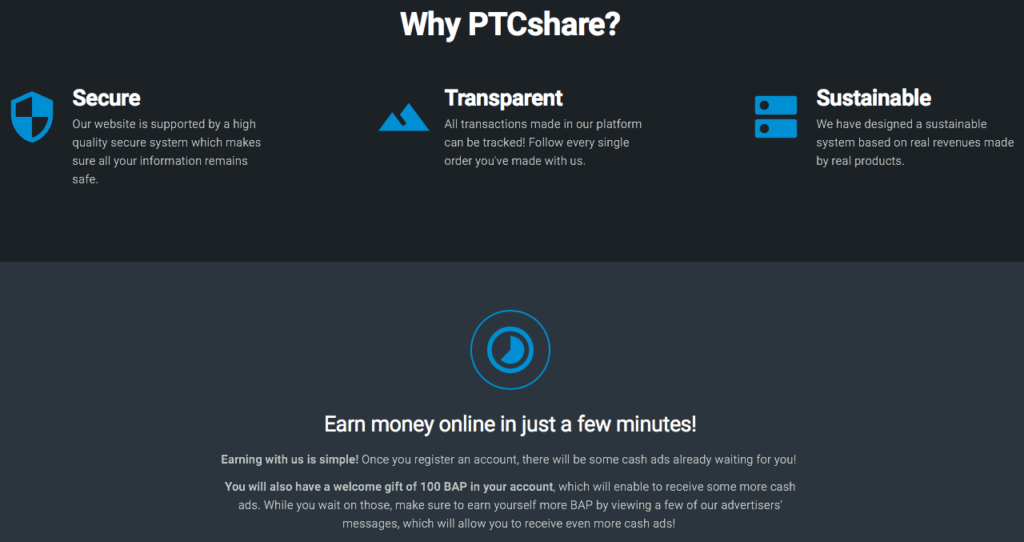 PTCShare - Can You Make Money With This Or Big Time Waster?