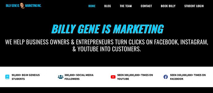 Billy Gene Is Marketing Review - Will This Work For You?